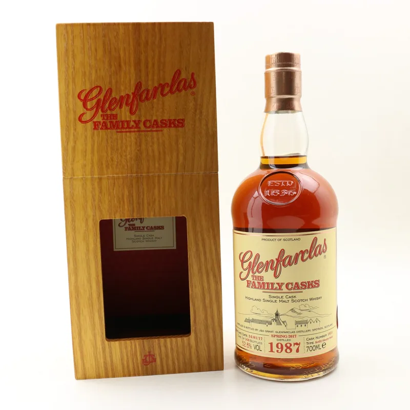 Glenfarclas – 1987 Family Cask #1851 (70cl, 52.6%)