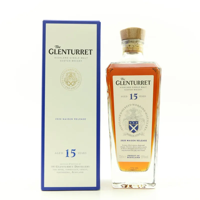 Glenturret – 15 Year Old 2020 Maiden Release (70cl, 55%)
