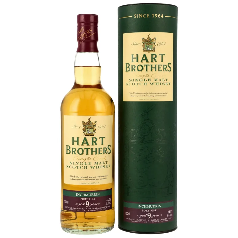 Inchmurrin 2014/2023 9 Year Old Port Pipe (Hart Brothers)
