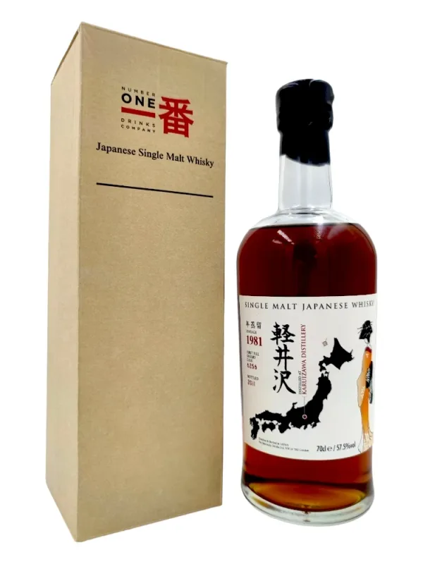 Karuizawa – 1981/2011 20 Year Old Cask 6256 Geisha (70cl, 57.5%)