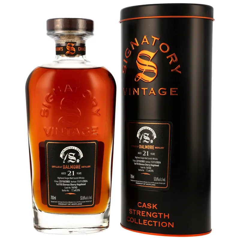 Dalmore – 21 Year Old 2003/2024 Symington's Choice 1st Fill Oloroso Hogshead #14743
