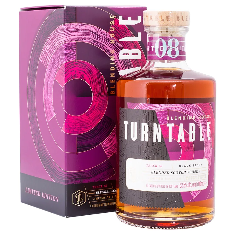 Turntable Track 08 Black Betty Blended Scotch Whisky (70cl, 52.5%)