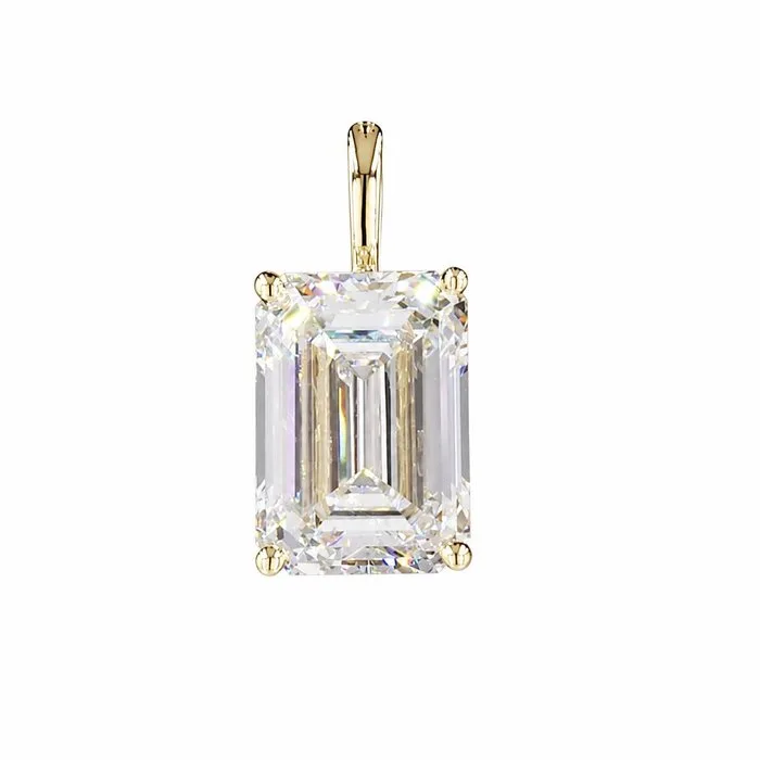 Pendant - 14 kt. Yellow gold - 2.31ct. tw. Diamond (Lab-grown)