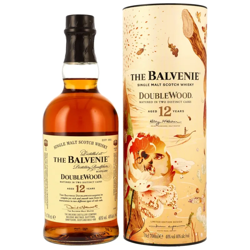 The Balvenie – 12 Years Old Doublewood Victo Ngai Limited Edition (70cl, 40%)