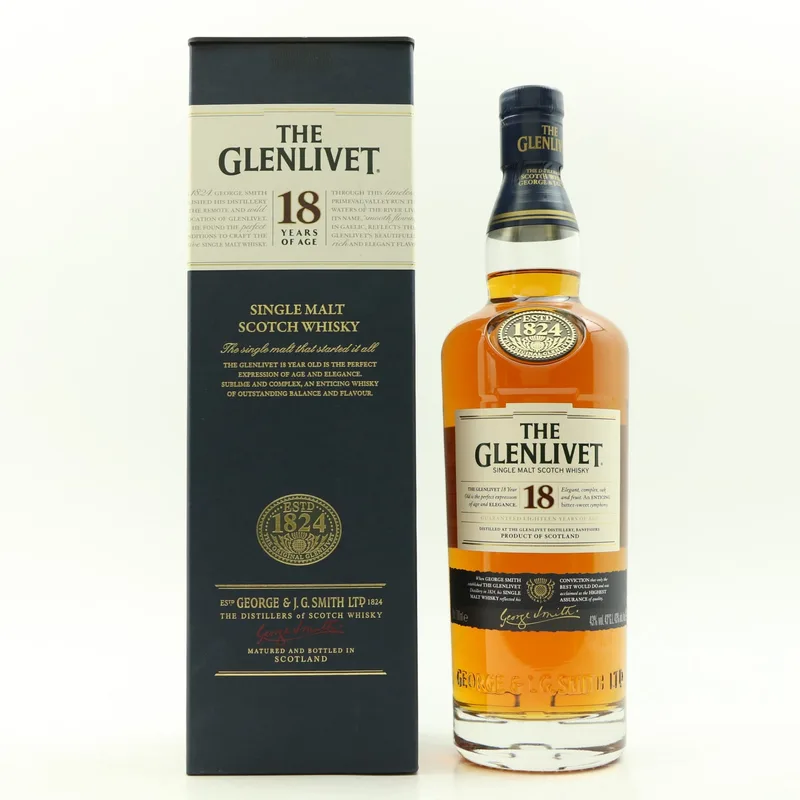 Glenlivet – 18 Year Old (70cl, 43%)