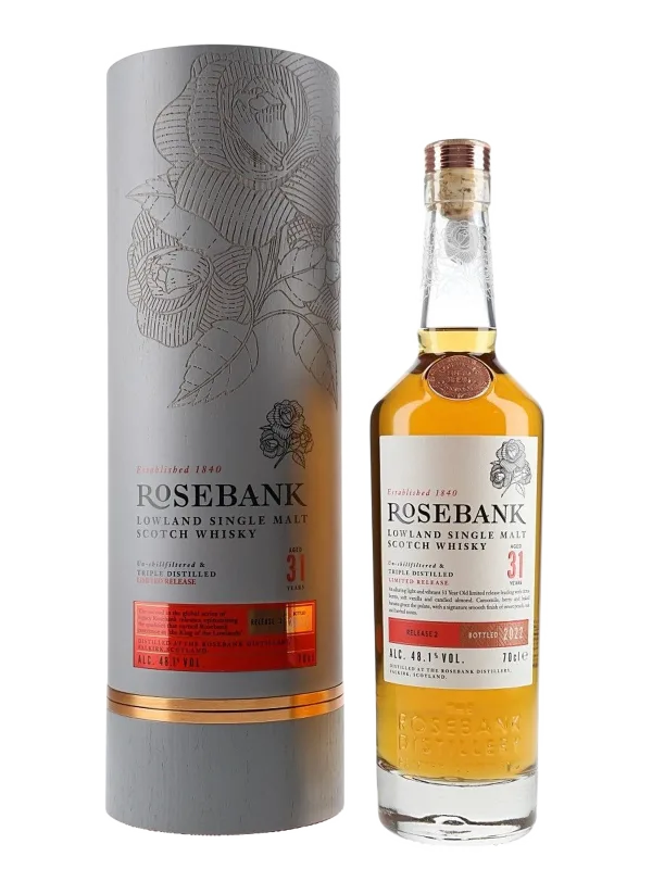 Rosebank – 31 Year Old Single Malt Whisky 2022 Release