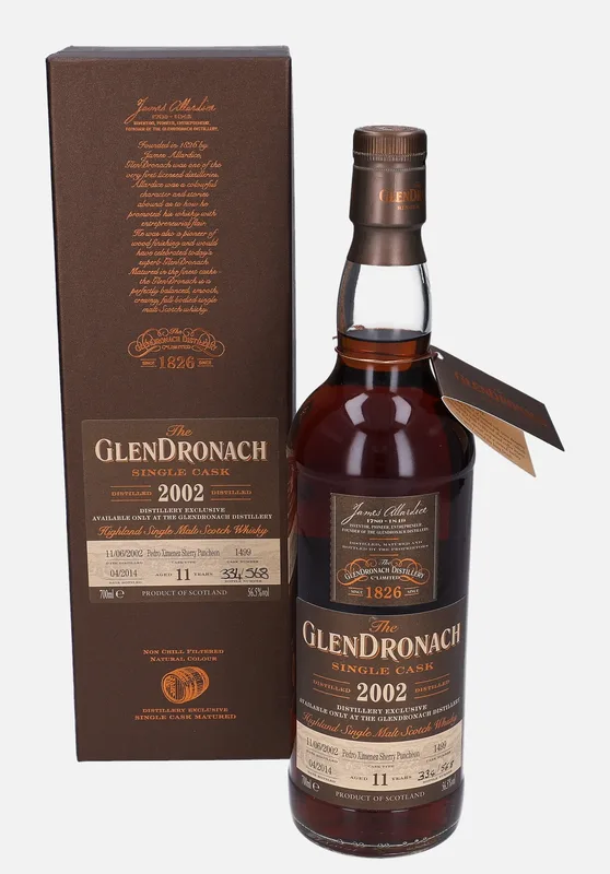 Glendronach – 2002 11 Year Old Single Cask