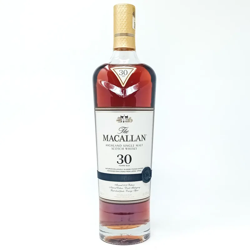 Macallan – 30 Year Old Sherry Oak 2018 Release (70cl, 43%)