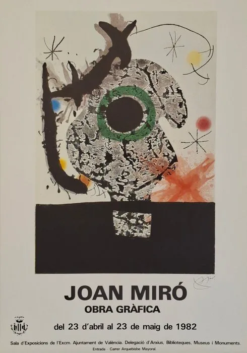Joan Miró - JOAN MIRÓ OBRA GRÀFICA - 1980s