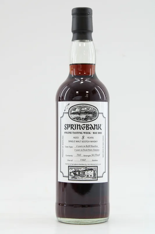 Springbank – 8 Years Old - Online Tasting Week 2021