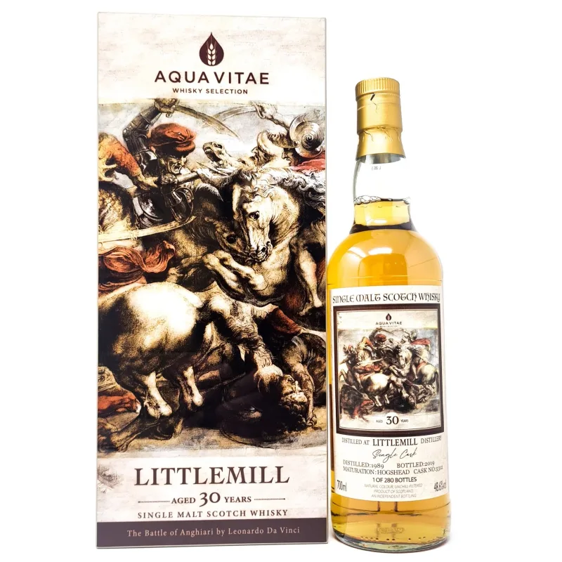 Littlemill – 1989 30 Year Old Aqua Vitae
