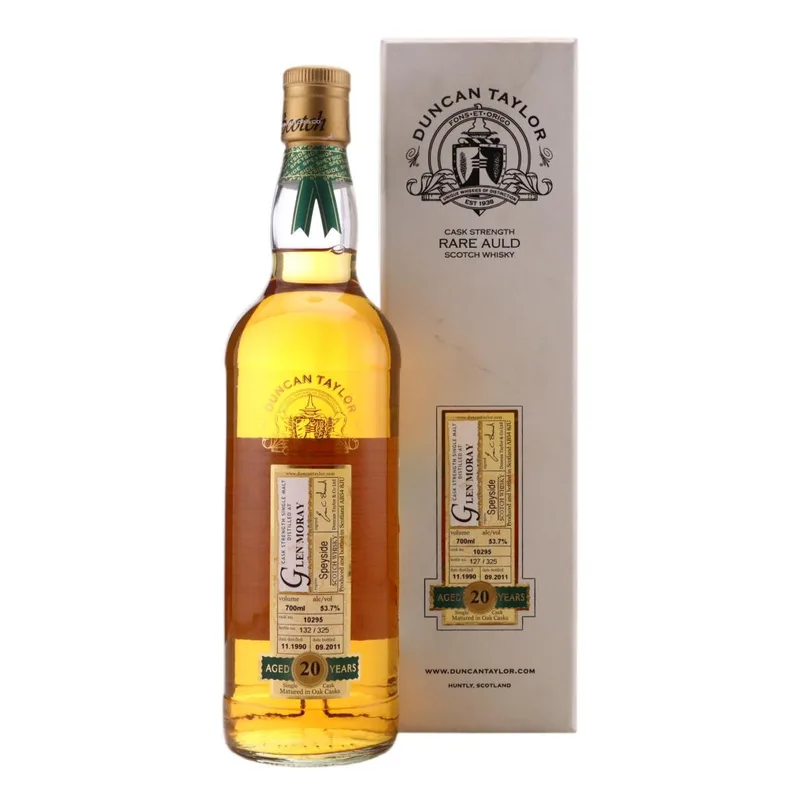 Glen Moray – 1990 Duncan Taylor 20 Year Old (70cl, 53.70%)