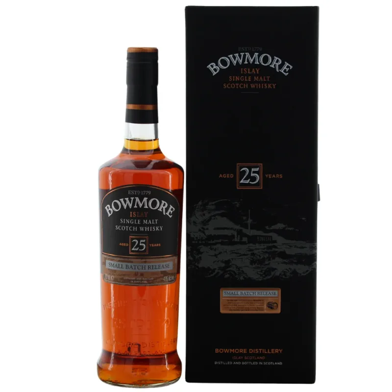Bowmore – 25 Year Old Small Batch Release (70cl, 43%)