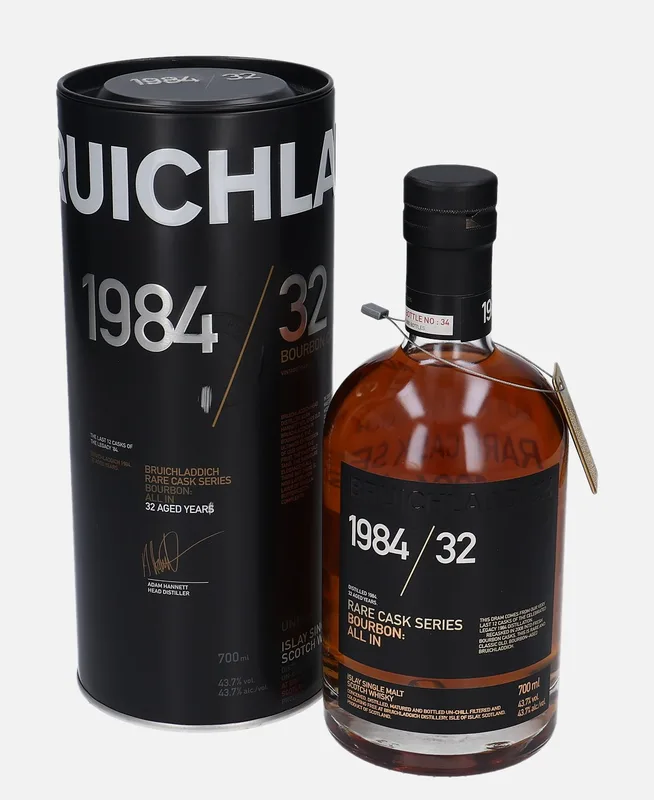Bruichladdich – 1984 32 Year Old Rare Cask Series