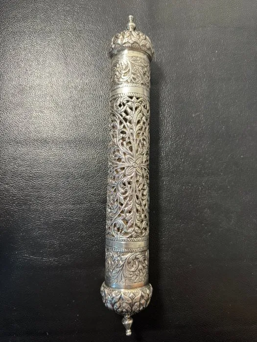 Judaica -.900 silver - 1850-1900 - Ketubah