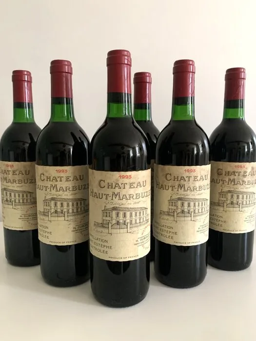 1993 Chateau Haut-Marbuzet - Saint-Estèphe - 6 Bottles (0.75L)