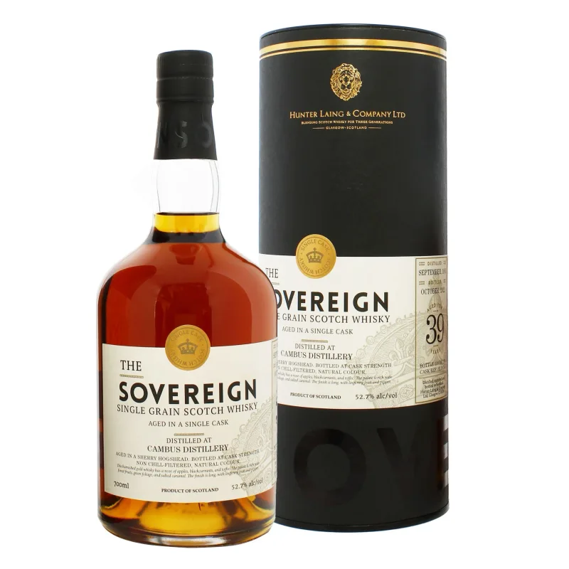 Cambus – 39 Year Old 1983 Hunter Laing Sovereign Single Cask HL19740