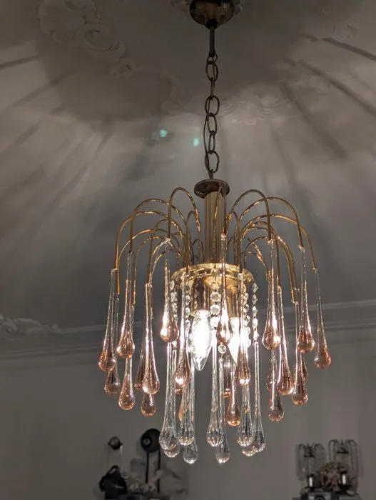 Hanging lamp - Murano glass - Murano