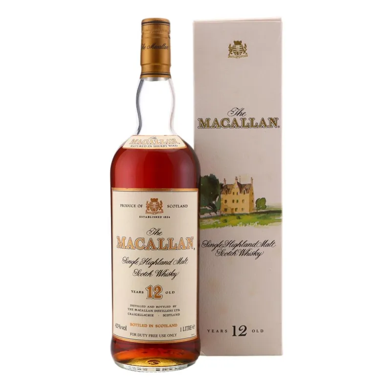 Macallan – 12 Year Old Litre (100cl, 43.00%)