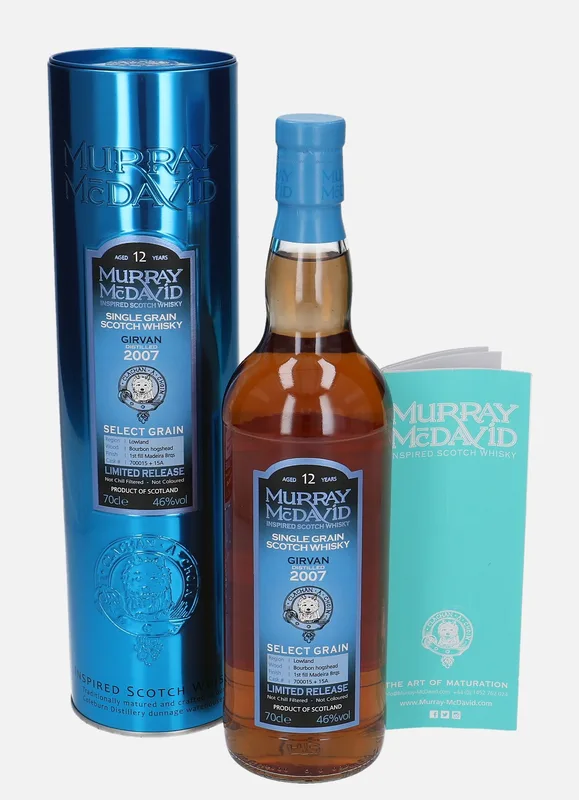 Girvan – 12 Year Old Murray McDavid Select Grain