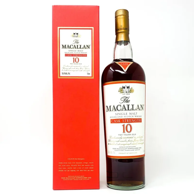Macallan – 10 Year Old Cask Strength