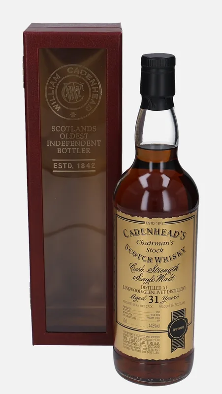 Linkwood – 1981 31 Year Old Wm. Cadenhead Chairmans Stock