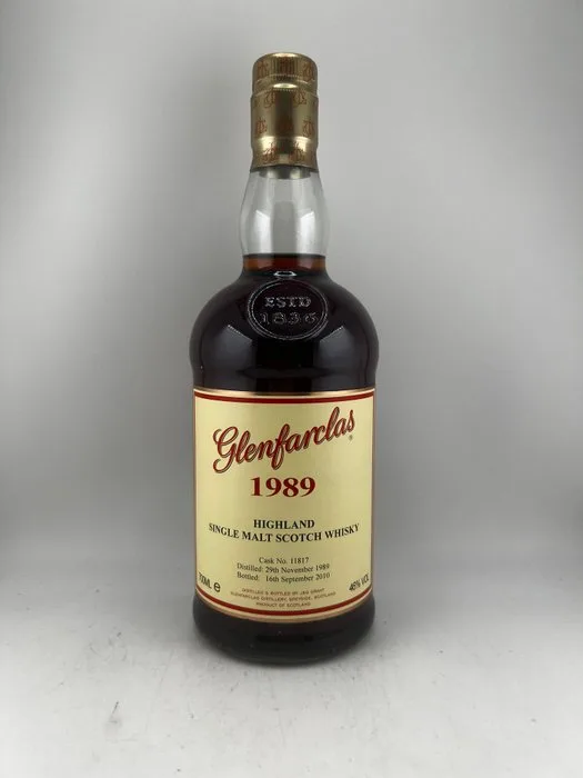 Glenfarclas 1989 Single Cask no. 11817 - b. 2010 - 70cl