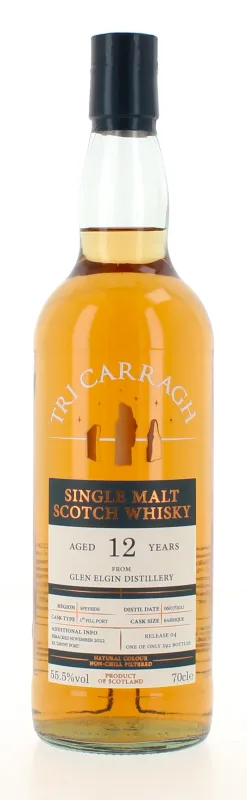Glen Elgin – 12 Year Old Tri Carragh