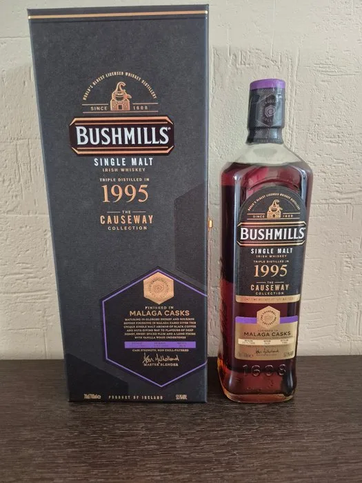 Bushmills 1995 The Causeway Collection - Malaga Cask Finish - b. 2020 - 70cl