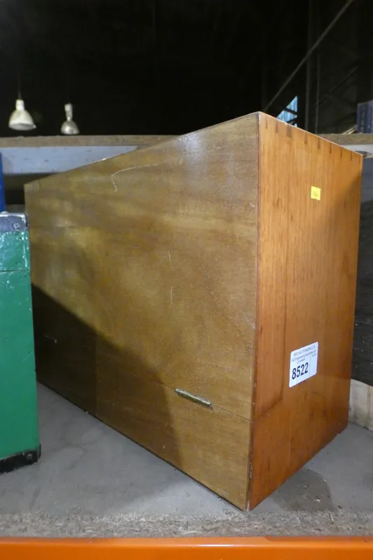 1 x Vintage wooden tool chest
