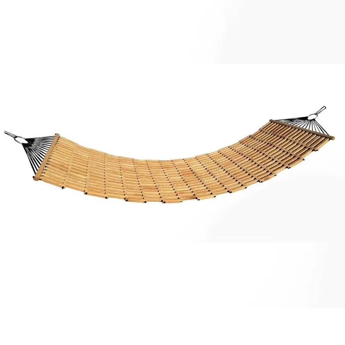 Fabsfurniture - Fabian Slikkerveer - Lounge chair - V3 The statement piece - Chestnut - V3 wooden hammock
