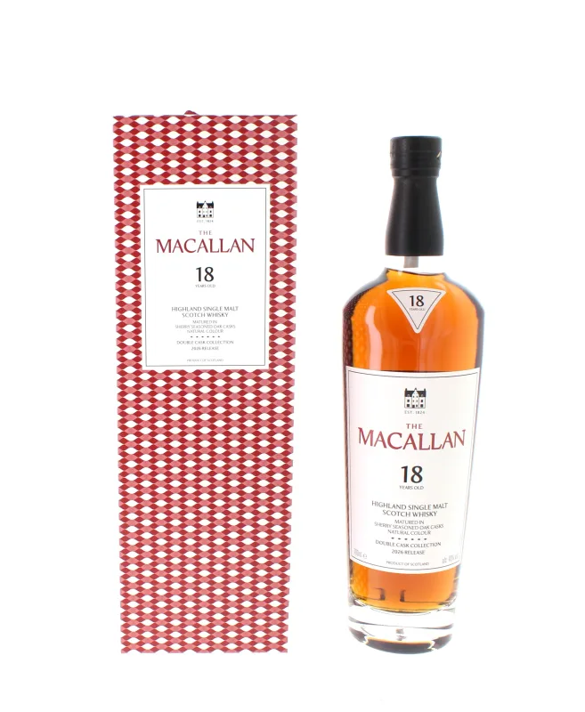 The Macallan 18 Year Old Double Cask 2026 Release (70cl, 43%)