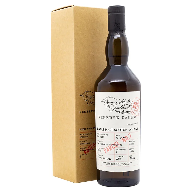 Single Malts of Scotland Reserve Casks Mannochmore Aged 13 Years 2008/2021 (70cl, 48%)