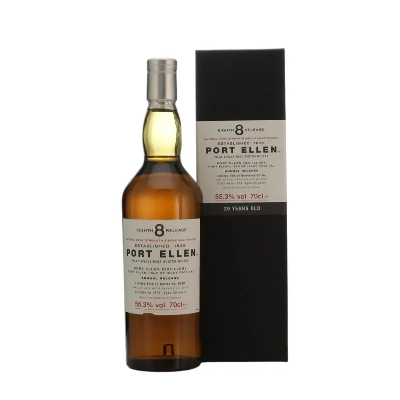Port Ellen – 1978 Natural Cask Strength 29 Year Old - 8th Release
