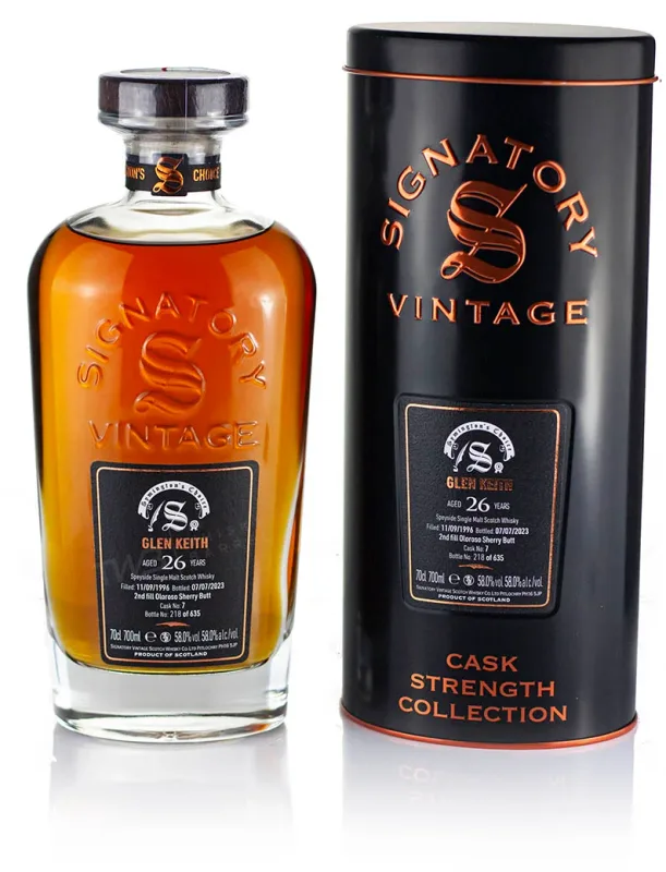 Glen Keith – 26 Year Old 1996 Signatory Symington's Choice