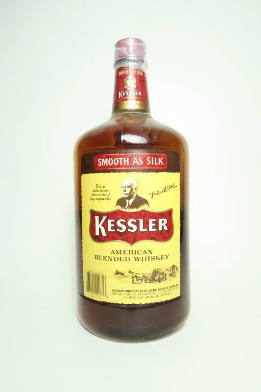 Julius Kessler Blended American Whiskey - 1980s (175cl, 40%)