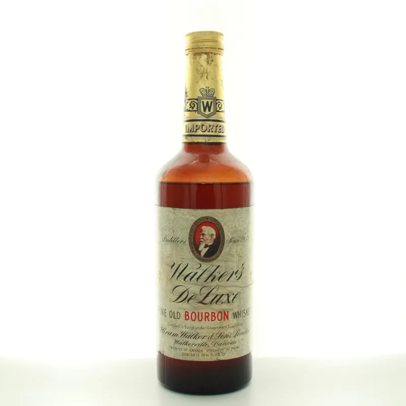 Walker’s Deluxe Fine Old Bourbon (1960s Edition) (75.7cl, 70 Proof%)