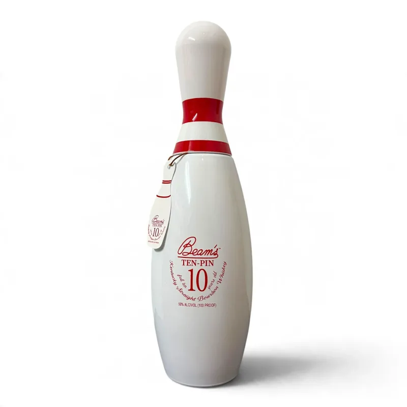 Jim Beam – 10 Year Old Bowling Pin Decanter Limited Edition Kentucky Straight Bourbon (2026) (75cl, 50%)