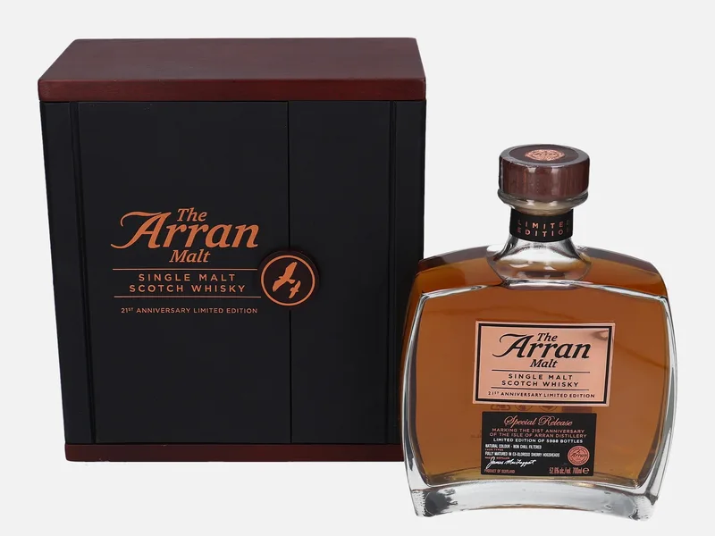Arran – 21st Anniversary Limited Edition Special Release (70cl, 52.6%)