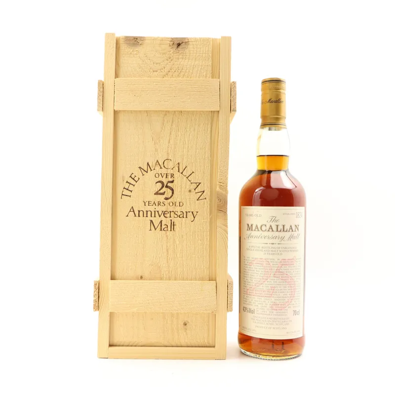 Macallan – 1972 25 Year Old Anniversary Malt (70cl, 43%)