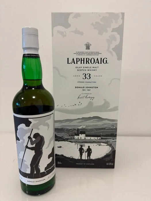 Laphroaig 33 years old Donald Johnston - 70cl