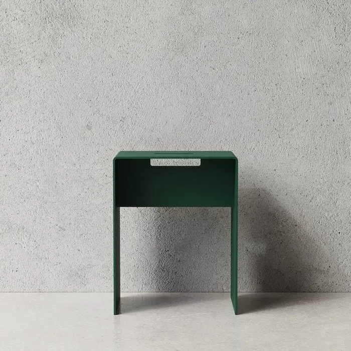 Nichba - Nichlas B. Andersen - Chair - Stool Green - Steel