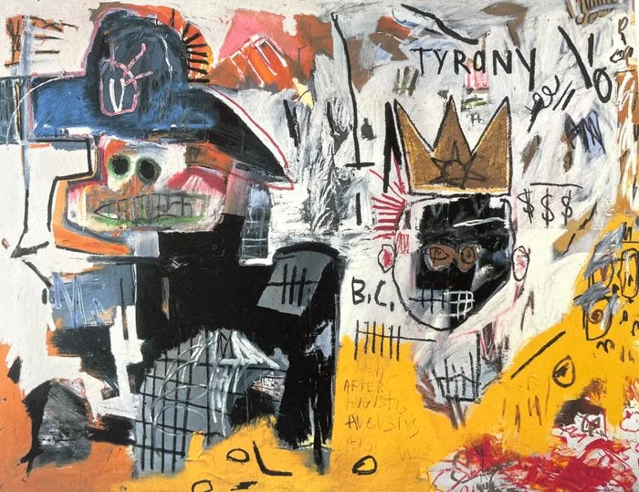 Jean-Michel Basquiat (1960-1988) - Untitled (Tyrany) - Artestar licensed print - COA