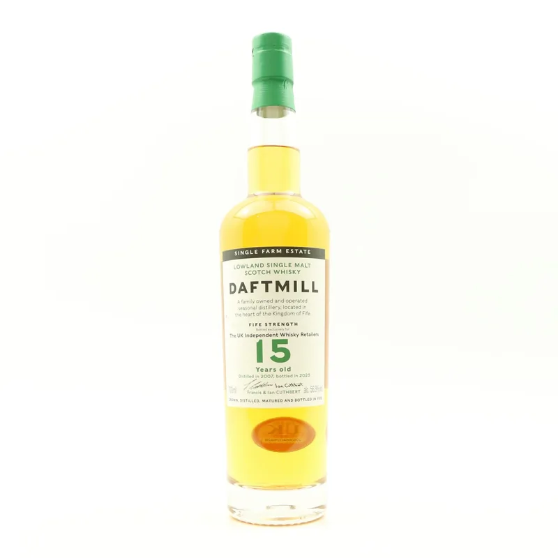 Daftmill – 2007 15 Year Old for The UK Independent Whisky Retailers (70cl, 56.3%)