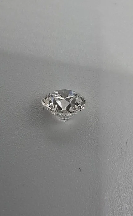 1 pcs Diamond (Natural) - 0.51 ct - Round - E - VVS2 - International Gemological Institute (IGI)