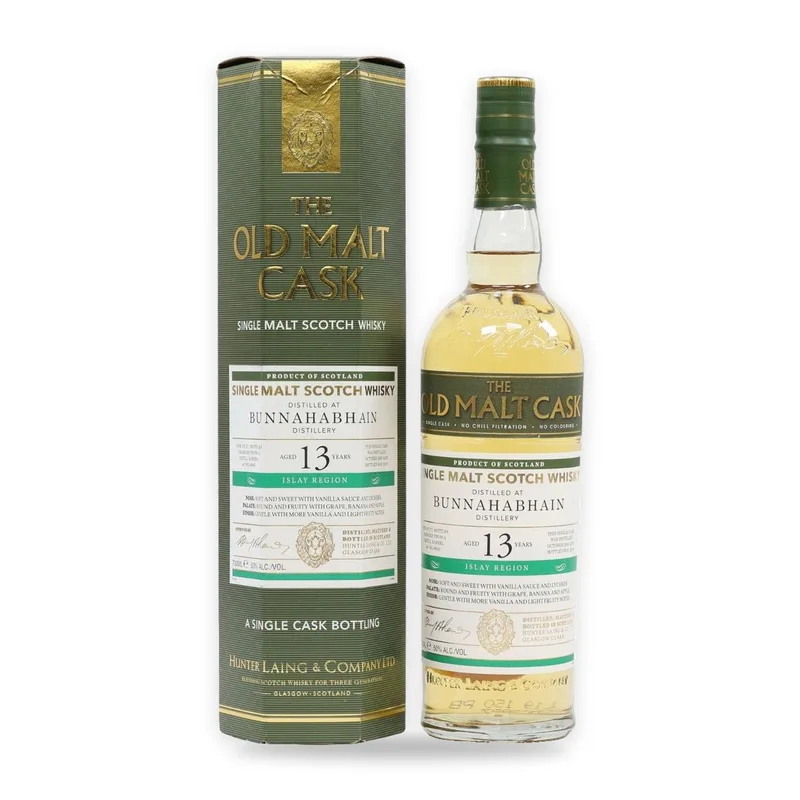 Bunnahabhain – 13 Year Old 2008 Firkin Cask #17754 - Old Malt Cask