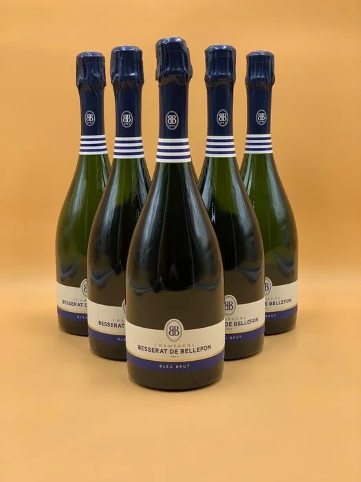 Besserat De Bellefon, Cuvée Des Moines - Champagne Bleu Brut - 6 Bottles (0.75L)