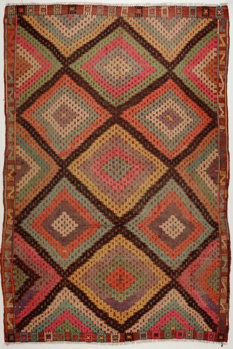 Usak - Rug - 260 cm - 164 cm - Vintage Turkish Oushak