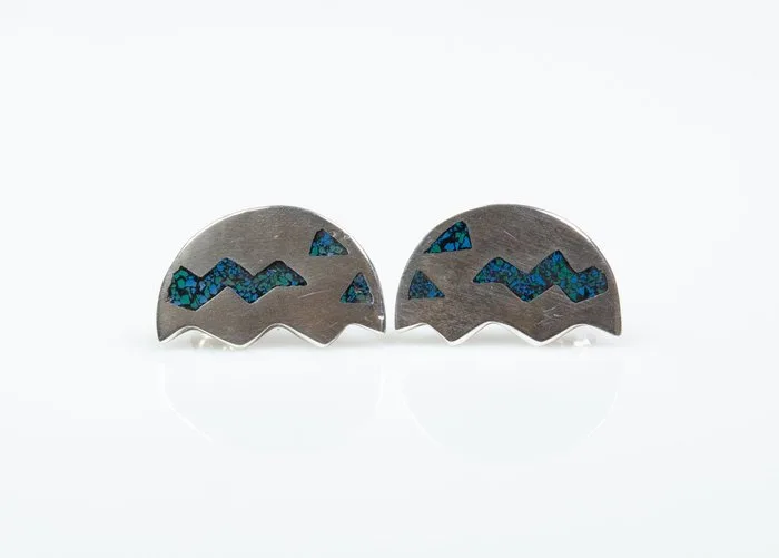 Earrings - Stone Mosaic - Navajo - U.S