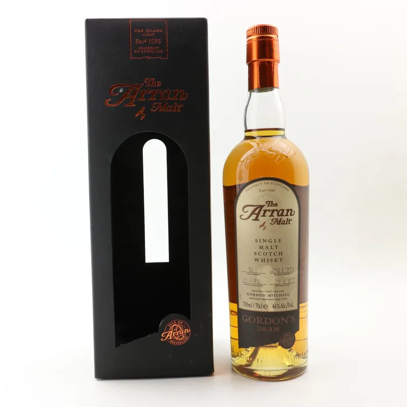 Arran – 1998 Private Cask #31 ‘Gordon’s Dram' (70cl, 46%)